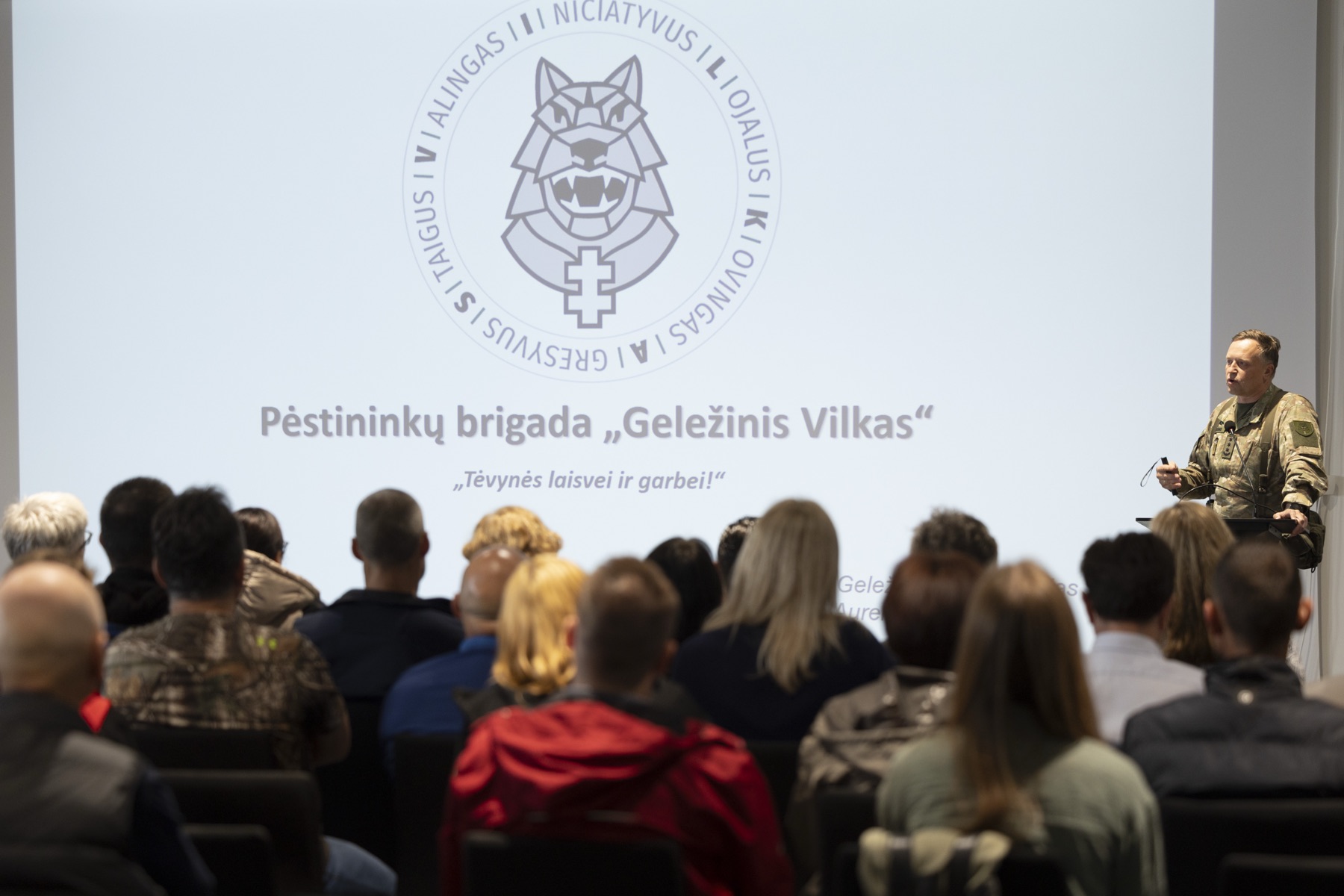 Susitikimas Lietuvos kariuomenės sausumos pajėgose Rukloje